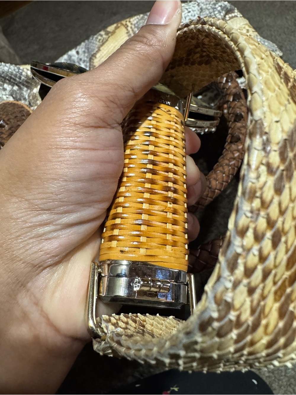 Authentic Vintage Fendi Spy Python - Picture 8 of 14